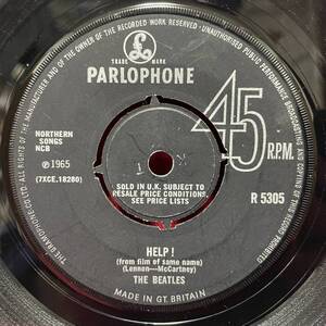 ◆1円開始!◆UKorg7”s!◆THE BEATLES◆HELP!◆