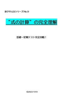 ※数学オリジナル単元別シリーズPart9　『“式の計算”の完全理解』　中学３年生　　◎新中学問題集などでも成績が上がらない皆さんへ