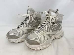 FILA フィラ ハイカットスニーカー ERCTROVE 2 厚底 サイズ: 26．5 カラー: 白 ホワイト系 シルバー系 シューズ