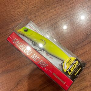 新品未使用！ メガバス カゲロウMD98F DO CHART 売り切り！ megabass KAGELOU