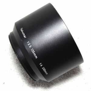 ペンタックス ASAHI PENTAX Takumar 135mm F2.5/200mm F4用 メタルード 58Φ（中古動作品）