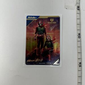 中古　仮面ライダーガンバレジェンズ GL01-049 仮面ライダー新1号 LR 【パラレル】 エラー版