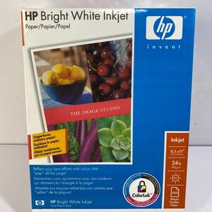 ブライト・ホワイト・インクジェット・プリンター 用■並行輸入品■ HP Bright White Inkjet 500sheet