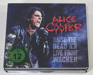 M6252◆ALICE COOPER◆RAISE THE DEAD - LIVE FROM WACKEN(2CD+1DVD)輸入盤/米国産ショック・ロックの帝王