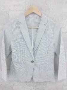 ◇ Demi-Luxe BEAMS デミルクス ビームス 長袖 ジャケット 36 グレー系 レディース