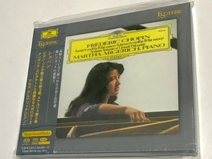 新品 廃盤 エソテリック アルゲリッチ ショパン ピアノ・ソナタ 第2, 3番 ESSG-90172 Esoteric SACD Martha Argerich Chopin piano sonate