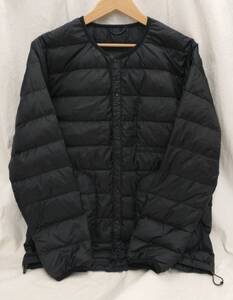 NANGA URBAN RESEARCH DOWN JACKET ナンガ アーバンリサーチ フェザー混 ダウン ジャケット L 黒 ブラック UI76-17U001 店舗受取可