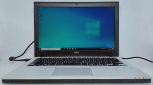 格安 12.5型モバイルノート 快適メモリ NEC VersaPro VK24MB-R (Core i5-6300U 2.4GHz/8GB/500GB/Wi-Fi/Windows10 Pro)[320701+]