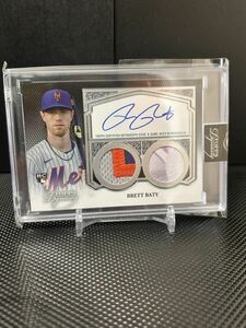 【5枚限定】2023 Topps Dynasty Brett Baty ブレット・ベイティ RC ルーキー 直書きサイン AUTO RPA