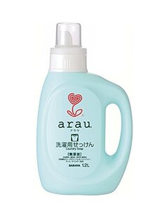 arau.(アラウ)arau. アラウ 洗濯用 せっけん ゼラニウム 本体 1.2リットル