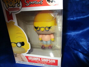 希少★入手困難/FUNKO/POP/ザ・シンプソンズ【GRAMPA-SIMPSON】*499