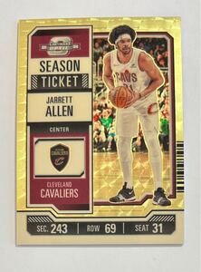 超レア 2023-24 Panini Contenders Optic Jarrett Allen Cavaliers 1/1 1枚限定 Gold Vinyl Prizm NBA Basketball