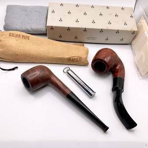 蘇や(UNY67)　喫煙具　パイプ　2点セット　SAVINELLI　BRIAR PIPE　中古品　コンパクトサイズ