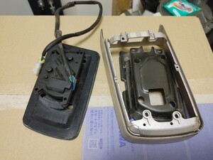 Z31右側ドアミラー部品取りユニット　完全ジャンク