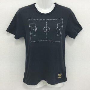 adidas 表記無し アディダス Tシャツ 半袖 T Shirt 黒 / ブラック / 10000135