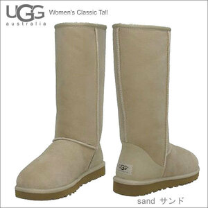 UGG　アグ　レディース　クラッシック　トール　シープスキン　ムートン　ブーツ　サンド 5