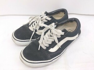 ◇ VANS ヴァンズ OLD SKOOL オールドスクール スニーカー シューズ 23cm ブラック レディース E