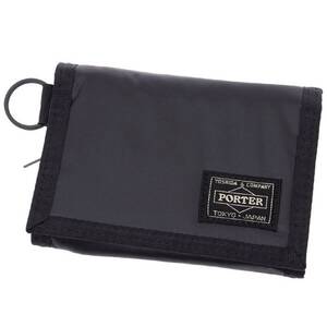 PORTER CAPSULE ポーター カプセル ウォレット 品番：555-06439 三つ折り財布　ブラック