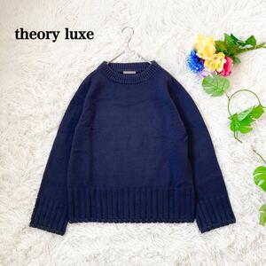 近年モデル　美品　セオリーリュクス theory_luxe ウォッシャブルニット　21AW 天竺編み　ウール　STELLA