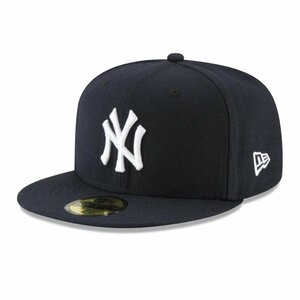 新品 NEWERA ニューエラ 59FIFTY 5950 Yankees ヤンキース ゲームキャップ オンフィールド On-Field 吸汗速乾 #13554987 紺 714 7 1/4