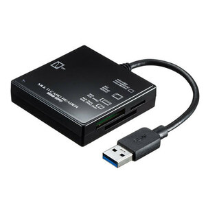 サンワサプライ USB3.1 マルチカードリーダー ADR-3ML39BKN /l