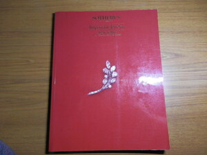 サザビーズ　カタログ　ジュエリー　1986.12