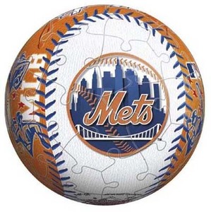 2003-293 60ピース 立体パズル 廃盤 ジグソーパズル☆ニューヨーク・メッツ New York Mets NYM 