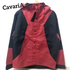 未使用　CavariA ジャケット　キャバリア ポリエステル　赤　黒　アウター