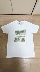 ◆LITTLE BRAVE Tシャツ 白 Sサイズ BUMP OF CHICKEN リトルブレイブ 半袖 ホワイト バンプ◆