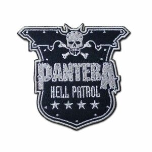Pantera アイロンパッチ／ワッペン パンテラ Hell Patrol