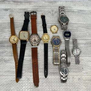 動作品時計10本まとめ　管理番号7 SEIKO CASIOなど