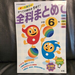 新品★中学受験、一貫校進学対策 総復習 全科まとめて 小学6年 (オールカラー付録つき)ドリル 国語算数理科社会 送料無料