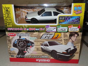 未使用品 京商 KYOSHO MINI-Z　頭文字D トヨタ スプリンター トレノAE86 藤原 拓海　ファーストミニッツ