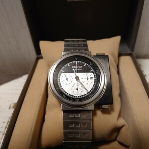 中古 ★ SEIKO セイコー GIUGIARO ジウジアーロ エイリアン Alien シルバー ブラック SCED039 2000本限定 腕時計 クロノグラフ