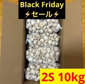 【赤字覚悟】10kg 2S 青森県産にんにく 福地ホワイト六片 加工 人気商品