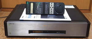 【ジャンク品】 SONY ソニー S-VHS ビデオデッキ SLV-R5 動作確認済