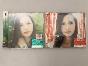 used YUI ORANGE GARDEN GREEN GARDEN 通常盤 ベストCDアルバム 18曲ずつ全36曲入り