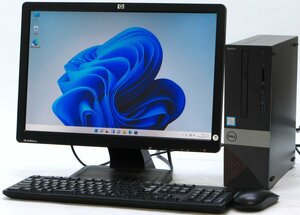 DELL Vostro 3470-8400SFF ■ 19インチワイド 液晶セット ■ i5-8400/SSD/無線/第8世代/最新OS搭載/Windows11 デスクトップ