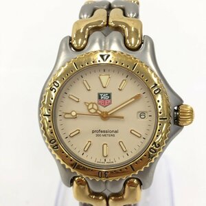 TAG HEUER タグホイヤー 腕時計 プロフェッショナル コンビ セルシリーズ S95.713-1 M91808 SS/GP 稼働品【CFAF5042】