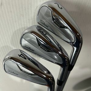 送料無料★希少美品★Titleist T200 ロング 2021 #2 #3 #4 17°20°22° 3D051 i60 3本セット タイトリスト ユーティリティ 管理番号15075