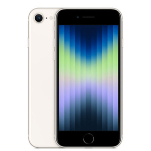 バッテリー90％以上 美品 iPhoneSE3 128GB スターライト 第3世代 中古 SIMフリー SIMロック解除済