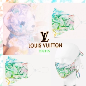 ②☆★☆LOUIS VUITTON☆★☆ルイヴィトン☆★☆マスク ★☆★モノグラム ★☆★パステル★☆★激レア入手困難限定【新品/未使用/正規品】