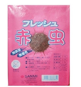 フレッシュ赤虫(冷凍赤虫) 100g×160枚 　佐川急便で発送 同梱不可 送料無料 但、一部地域除