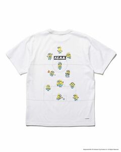 M 新品 送料無料 FCRB 24SS MINIONS TEAM 4-3-3 TEE WHITE SOPH SOPHNET F.C.R.B. ブリストル BRISTOL F.C.Real Bristol Tシャツ