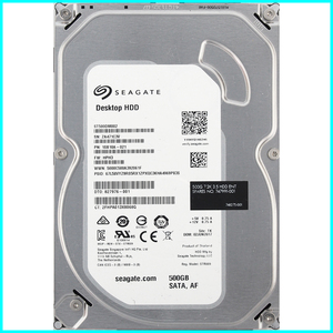 Seagate ST500DM002-1SB10A-021 FW:HPH3 DTO:827976-001 3.5インチ SATA600 500GB 650回 5968時間