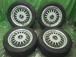 日産 GOODYEAR セドリック 純正 BBS 16インチ グッドイヤー(4本)【中古】