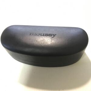 moussy マウジー　メガネケース 黒　中古