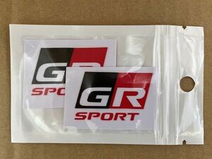 トヨタ GR Gazoo Racing (ガズーレーシング） ステッカー ２枚　ヤリス　86 スープラ！！