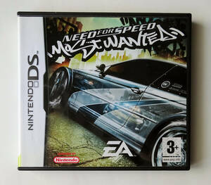 DS ニード・フォー・スピード モスト・ウォンテッド NEED FOR SPEED MOST WANTED EU版 ★ ニンテンドーDS / 2DS / 3DS