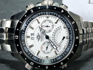 新品 正規品 ドミニク DOMINIC 自動巻き 腕時計 オートマティック カレンダー 5気圧防水 ステンレス ブラック ホワイト メンズ プレゼント